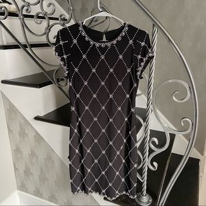 Betsy & Adam Embellished Dress